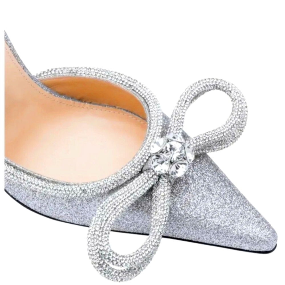 NWB $1100 MACH & MACH DOUBLE CRYSTAL BOW PUMP size 42 US 12 NEW